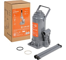 Бутылочный домкрат Airline 12т (MIN - 235 мм, MAX - 440 мм) AJB12M