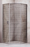 Душевой уголок RGW Stilvol SV-82 R 100x100 черная вуаль, хром 33328200-241R