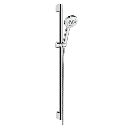 Душевой гарнитур Hansgrohe Crometta 100 Multi 26656400 хром/белый