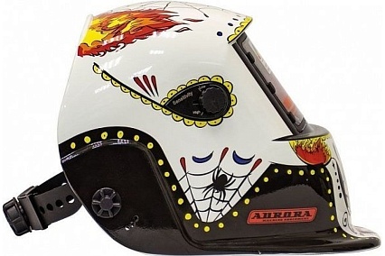 Маска сварщика Хамелеон SKELETON FIRE A777c 9-13 DIN Aurora 30690
