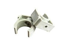 Крепеж клипса для трубы 23 БОЛТА d 20 мм, серая, 50 шт. кк20сф50