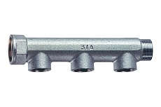 Коллектор FAR 1, ВР-НР, 3 отвода 1/2, ВР, межосевое 50 мм FK 3650 1