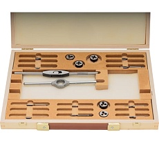 Набор метчиков и плашек Bucovice Tools UNF №5-№12 115CrV3 17пр 316000