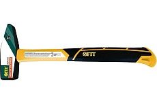 Кованый молоток FIT Профи фибергласовая усиленная ручка, 400 г 44334