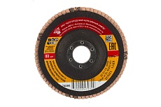 Круг лепестковый торцевой КЛТ-1 (125x22.2 мм; Р80) Россия 74006