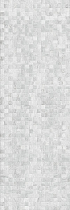 Плитка Laparet Glossy серая мозаика 20х60 см, 60112