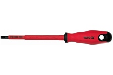 Диэлектрическая отвертка Yato 1000 В 6,5x150 мм YT-2819