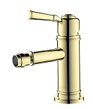 Смеситель для биде Aquatek Классик AQ1518PG полированное золото
