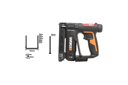 Аккумуляторный степлер Worx WX843.9