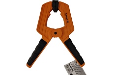 Струбцина пружинная клещеобразная Bohrer 2К 75x175x35 мм (усиленная, обрезиненная) 47727515