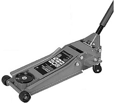 Подкатной гидравлический домкрат Torin профессиональный, низкопрофильный, г/п 2.5 т, TZ830026X (RAL7016)