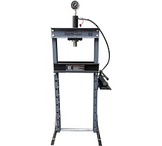 Пресс Kraftwell 20 т, с ручным приводом, серый, гидравлический KRWPR20N