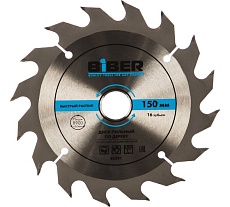 Диск пильный по дереву (150х20/16 мм; Z16; быстрый рез) Biber 85241 тов-123353
