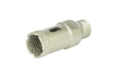 Коронка алмазная, вакуумное спекание (27х40 мм; 1/2&quot;; М14) TECH-NICK TUK 136.600.7019
