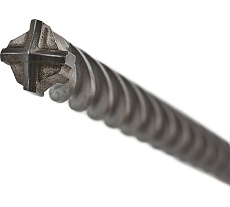 Бур по бетону Tsunami PROFESSIONAL Cross 20х600/545 мм, SDS-plus T10610300020600