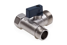 Шаровой кран Aqualink трехпроходной 1/2 вн x 3/4 нар x 1/2 нар 1175