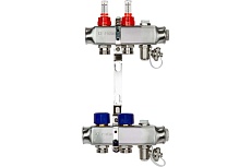 Комплект коллекторов с расходомерами и кронштейнами Ридан SSM-2RF set 2 контура 088U0952R