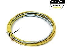 Канал направляющий 3.5 м, желтый, 1.2-1.6 мм, сварка полуавтомат SvarCity каналЖ/1,2-1,6/3,5м