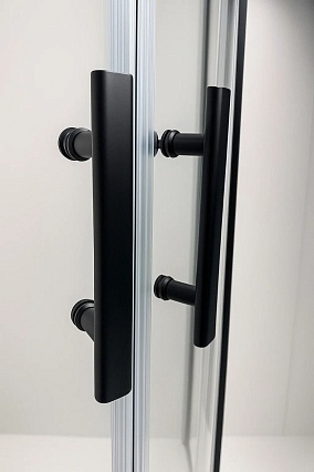 Душевой уголок Timo TPSS-100/03C-8 100x100 прозрачный, черный T47