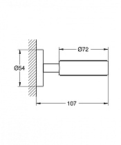 Держатель Grohe Essentials 40369001