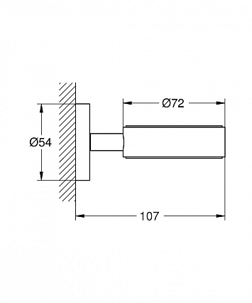 Держатель Grohe Essentials 40369001