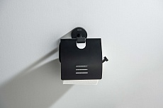 Держатель туалетной бумаги Aquatek Бетта AQ4609MB черный матовый