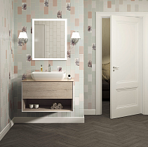 Керамическая плитка Kerama Marazzi Тортона белый 7.4х15 см, 16084