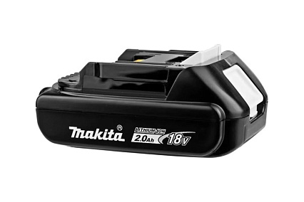 Аккумулятор Makita BL1820B LXT 18В, 2,0Ач, индикатор заряда, полиэтиленовый пакет, 1 шт 632H91-7