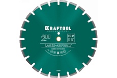 Диск алмазный отрезной по асфальту Kraftool LASER-ASPHALT (400х25.4 мм) 36687-400