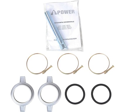 Бензиновая мотопомпа для грязной воды A-iPower AWP80Т 30231