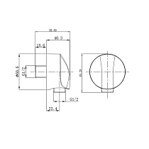 Шланговое подключение AQUAme AQM8710MB черный матовый