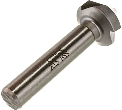 Зенковка 90 градусов (20.5х63 мм; хвостовик 10 мм; HSS; 3z) Bucovice Tools 741205