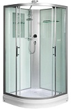 Душевая кабина WeltWasser Werra 1001 100x100 хром, прозрачное