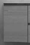 Шкаф подвесной Cezares Vague 34 см левосторонний Grigio lucido 54856