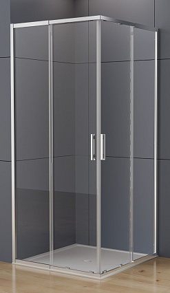 Душевой уголок Vincea Rapid VSS-3RN1212E10CL (110-120)x(110-120) хром, прозрачное