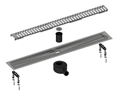 Трап для душа Timo Drain System 600 DS230106/00 60 см, вставка Lines, хром