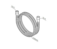 Душевой шланг Am.Pm F0400664 150 см PVC, хром