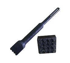 Бучарда квадратная (50х50х280 мм; SDS-MAX) Пневмо-Трейд БучКв50-50-280-16-12,5-SDS-MAX