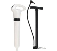 Гидропробивка канализационных труб Zein 4 насадки, датчик давления, пластик 5369586