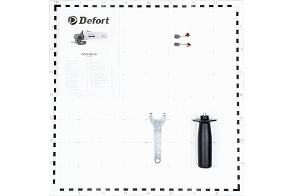 Болгарка (УШМ) Defort DAG-600-B 93724245