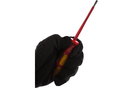 Отвёртка диэлектрическая WERA VDE, SL 0.8х4.0х100 мм, WE-006115