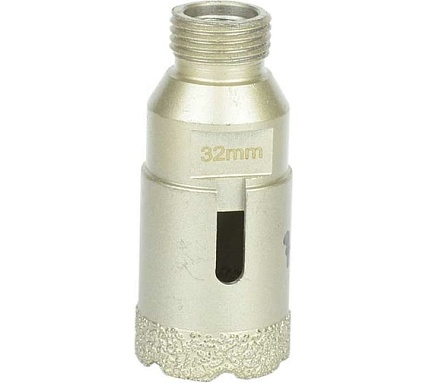 Коронка алмазная, вакуумное спекание (32х40 мм; 1/2"; М14) TECH-NICK TUK 136.600.7020