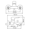 Смеситель для ванны WasserKRAFT Vils 5601