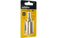 Коронка алмазная по стеклу и керамике (30 мм; 30 мм) Inforce 11-01-069