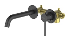 Смеситель для раковины Aquatek Европа AQ1313MB черный матовый