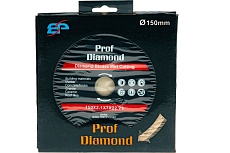 Алмазный диск со сплошной кромкой Prof Diamond 150х2.1х7х22.23 мм S.E.B. 106AG-P15022KL
