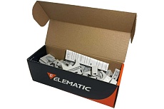 Пластиковый фиксатор для полипропиленовых труб Elematic ECAV 40 d=32-40 мм, 20 шт. 13501040