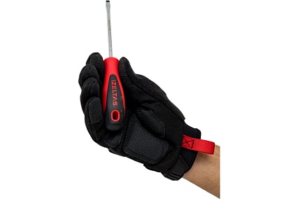 Отвертка с прямым шлицем ERGONOMIK 5х100мм IZELTAS 4350175100