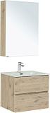 Мебель для ванной Aquanet Алвита New 60 см дуб веллингтон белый