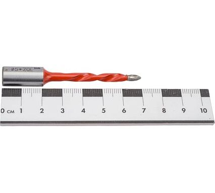 Сверло сквозное 5x35x70 мм, S10x30 мм, L Woodtec ИН 359082